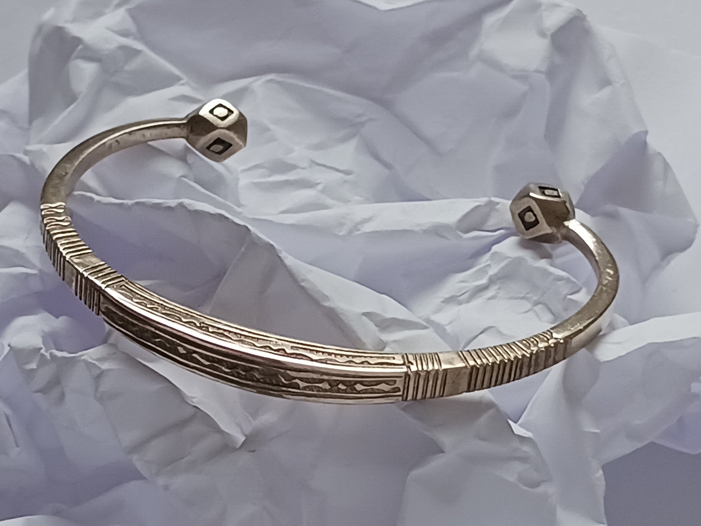Bracelet touareg en bronze