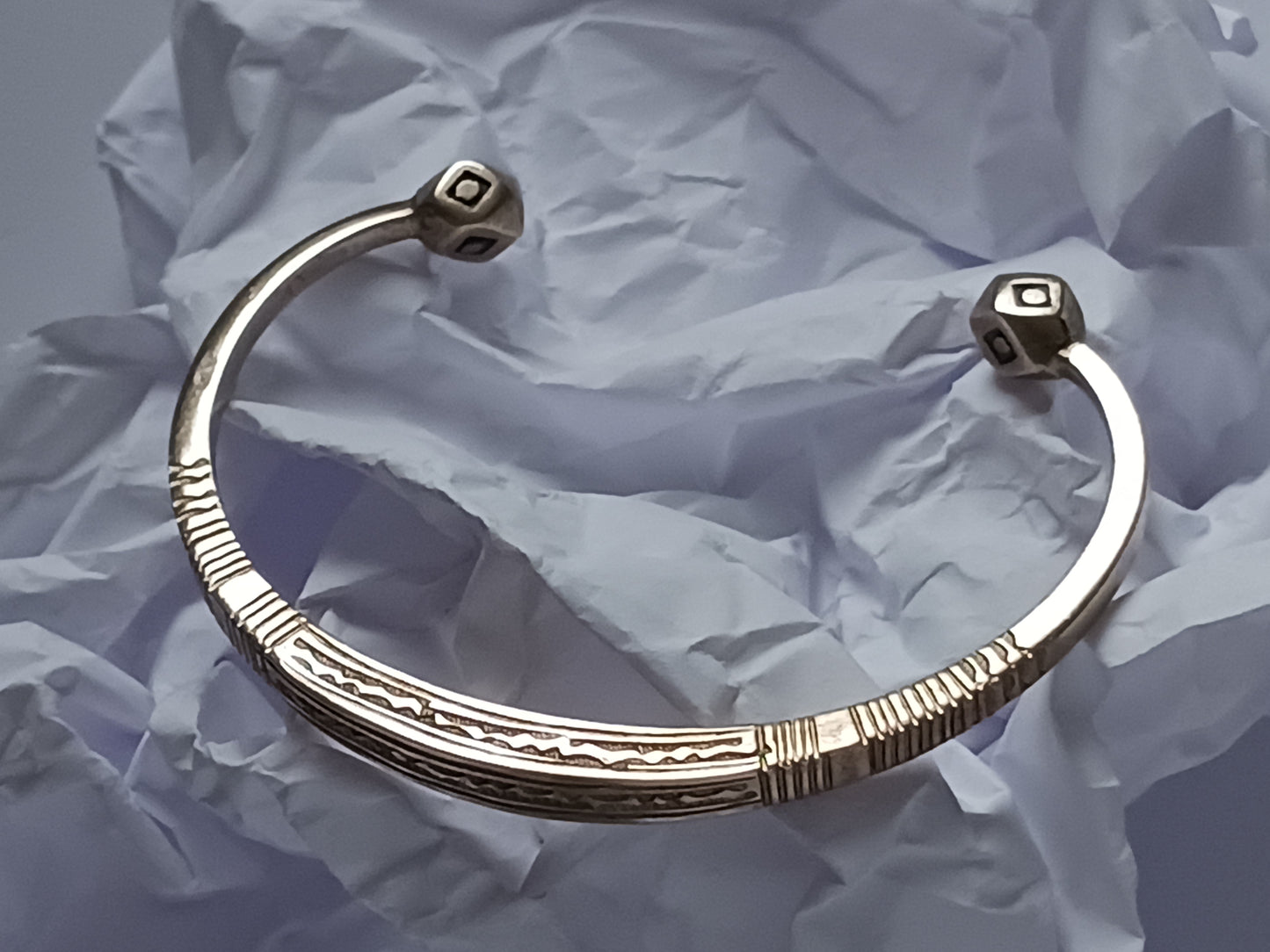 Bracelet touareg en bronze