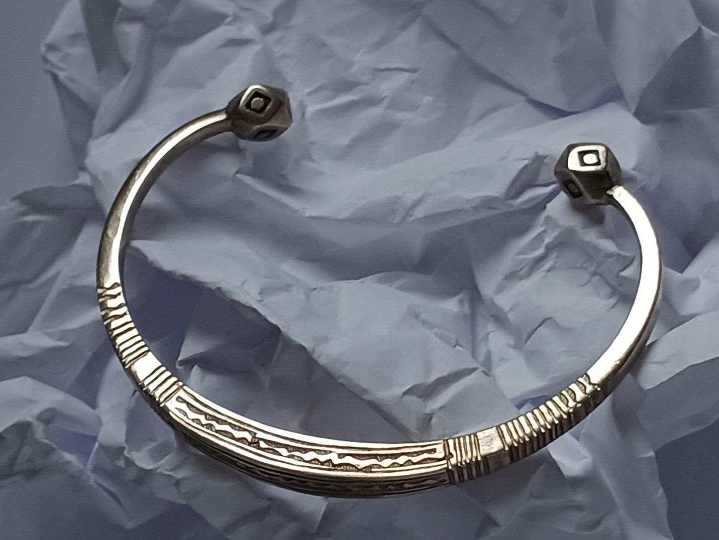 Bracelet touareg en bronze