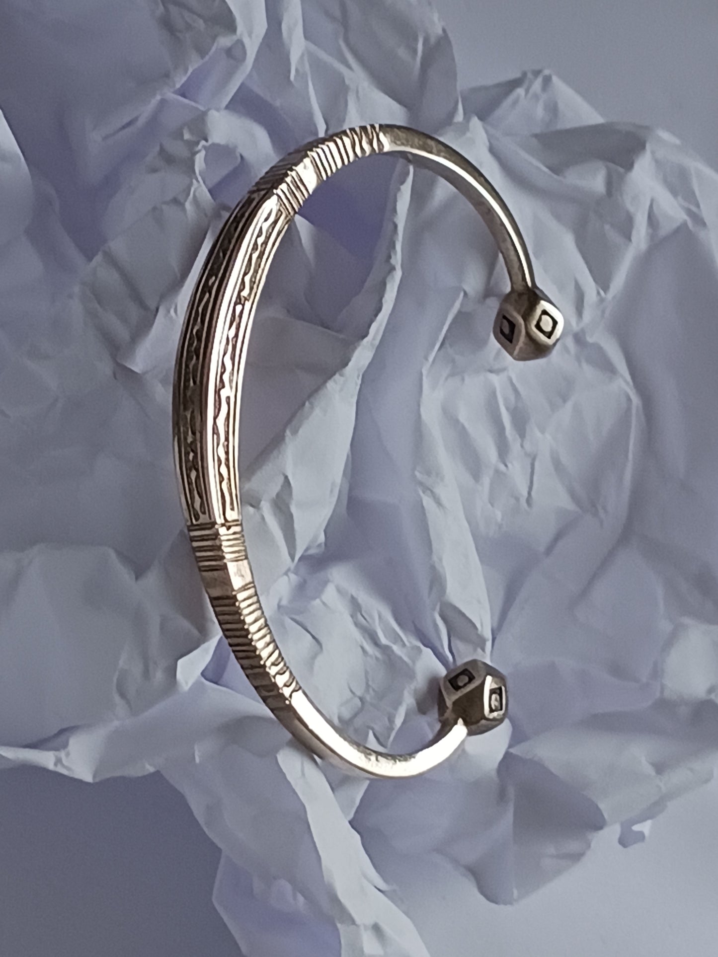 Bracelet touareg en bronze