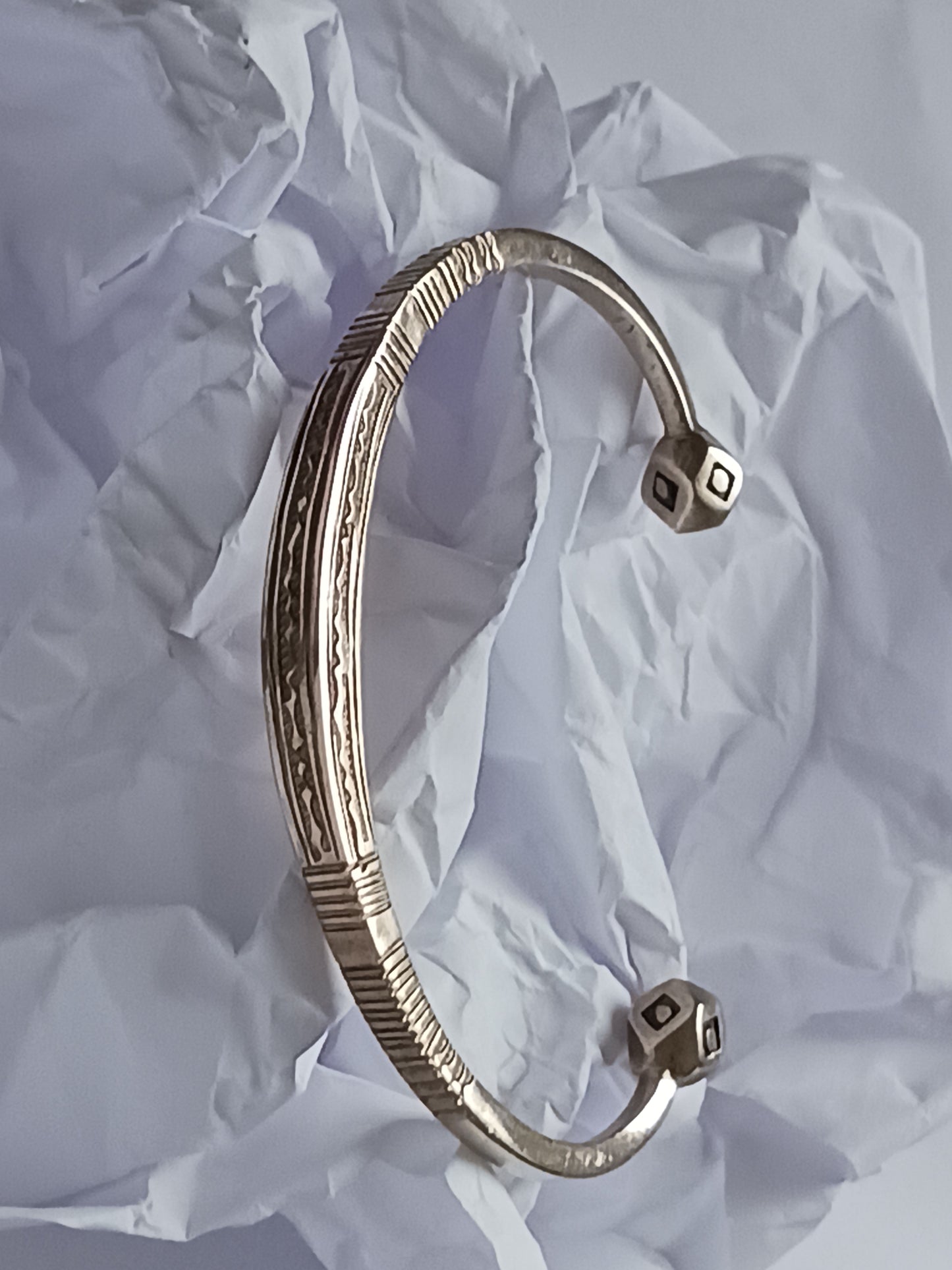 Bracelet touareg en bronze