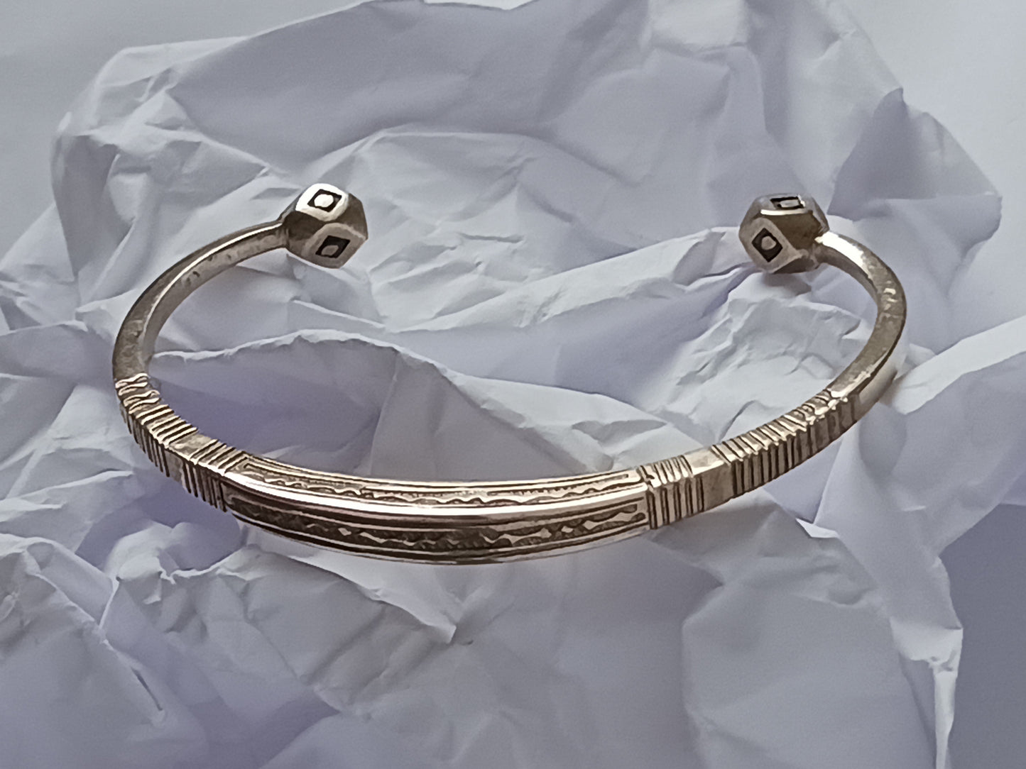 Bracelet touareg en bronze