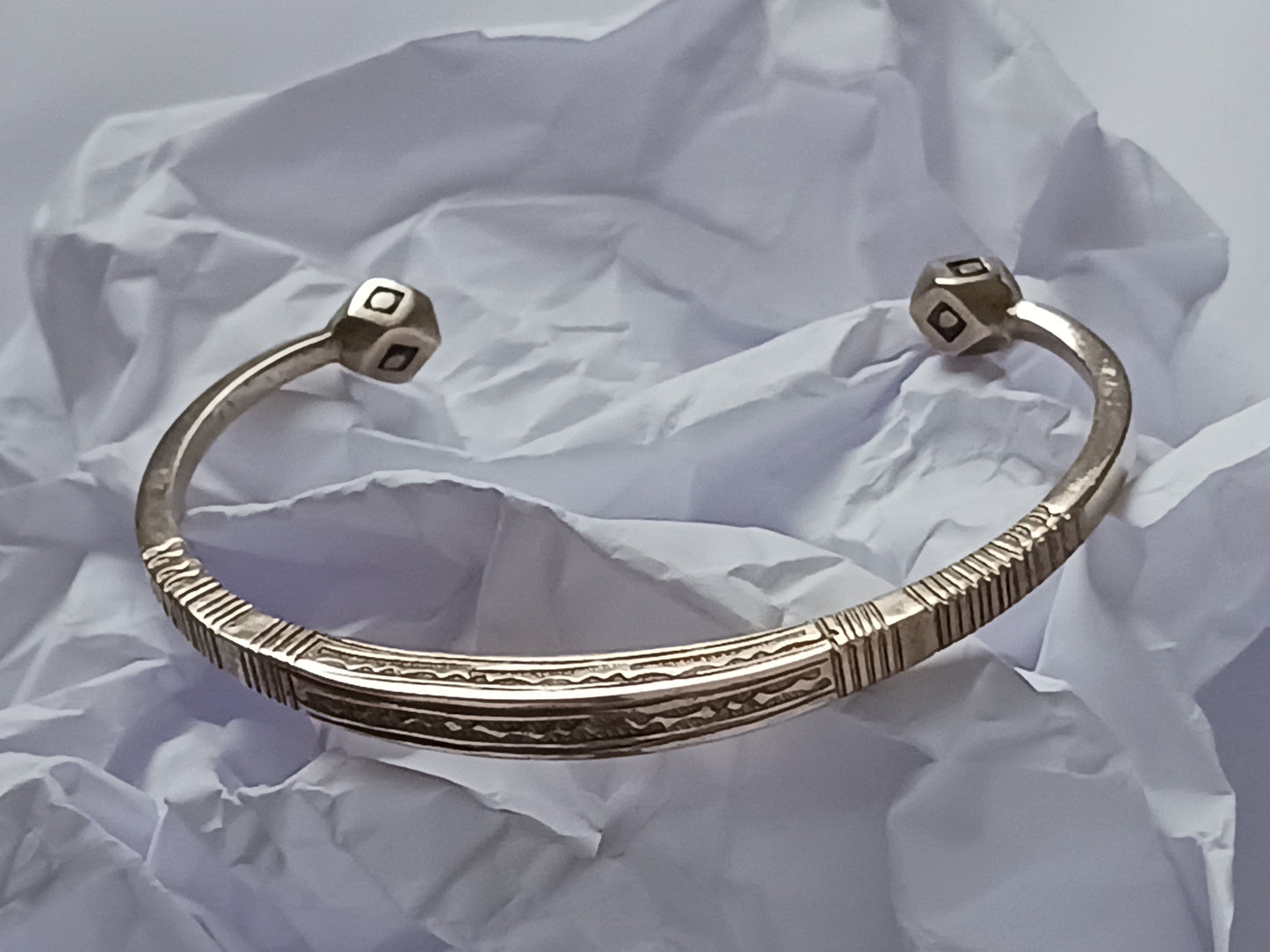 Bracelet touareg en bronze