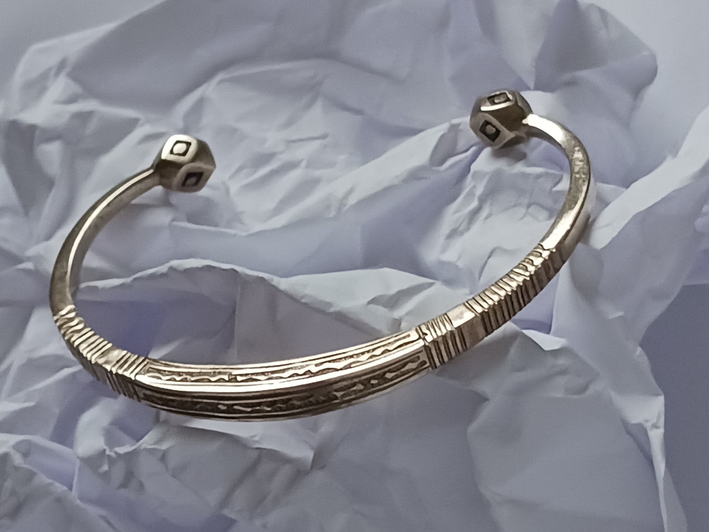 Bracelet touareg en bronze