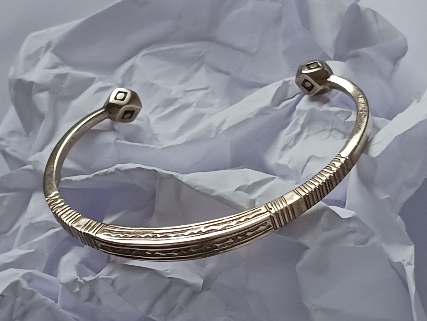 Bracelet touareg en bronze