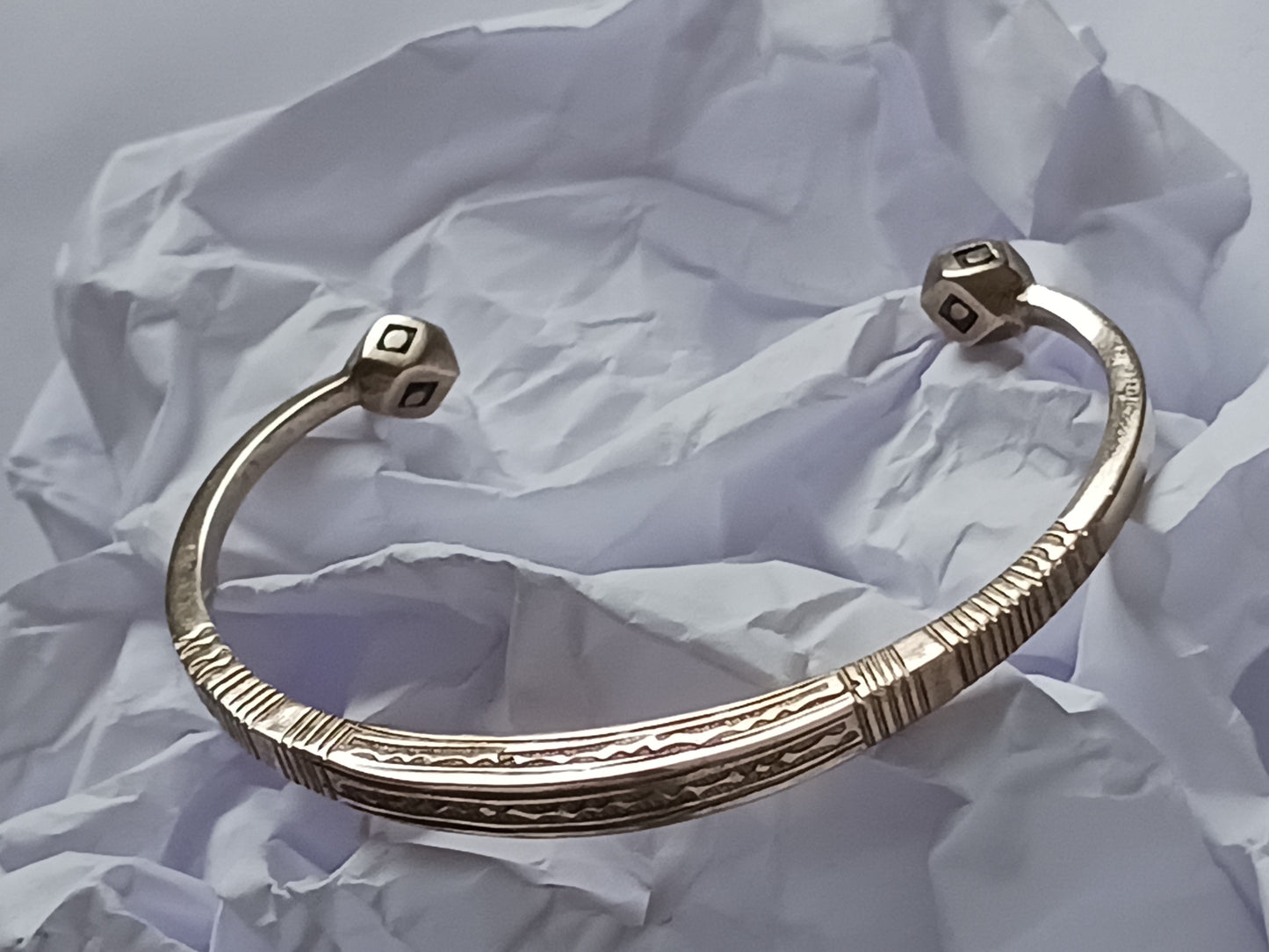 Bracelet touareg en bronze