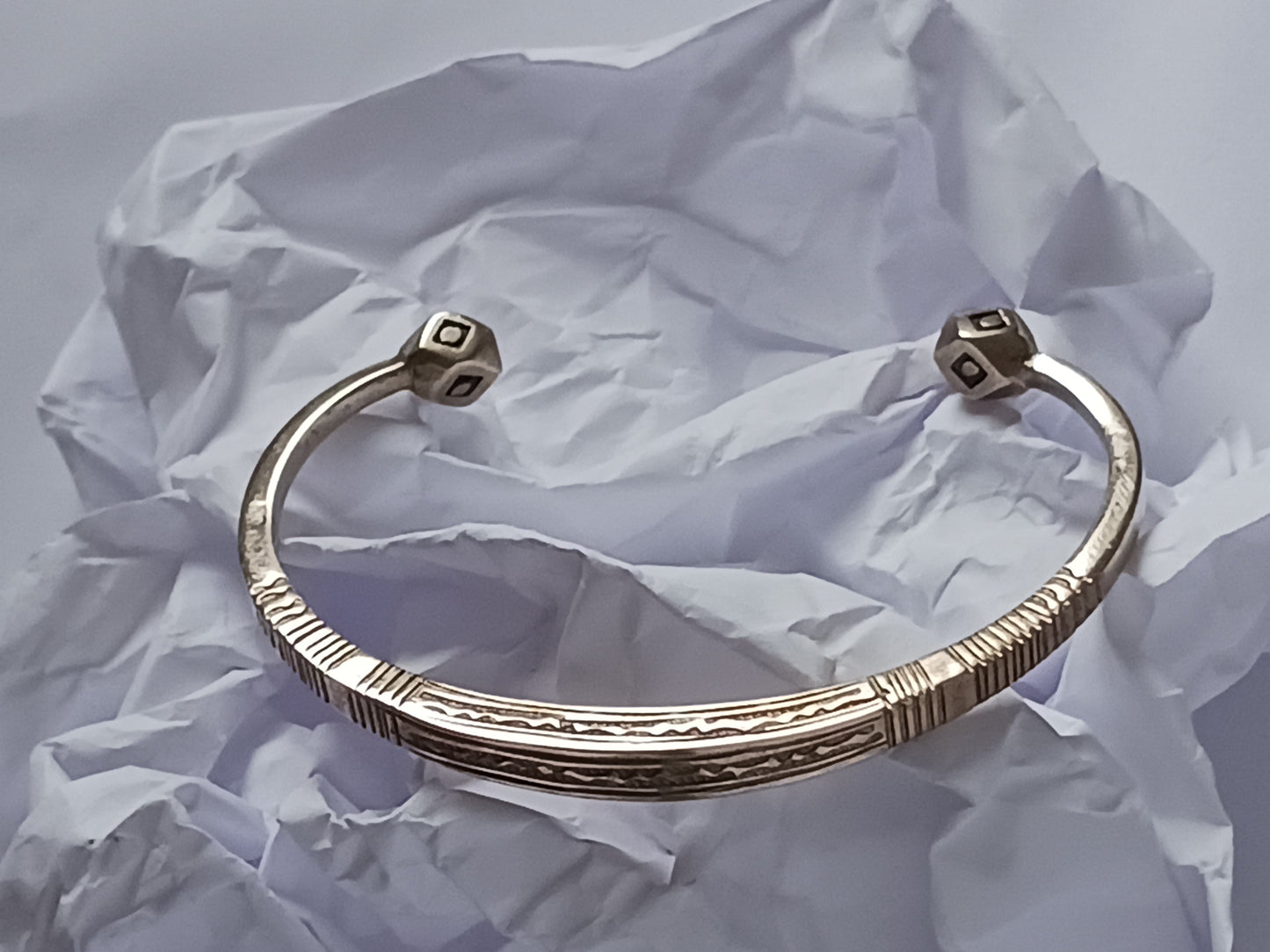 Bracelet touareg en bronze