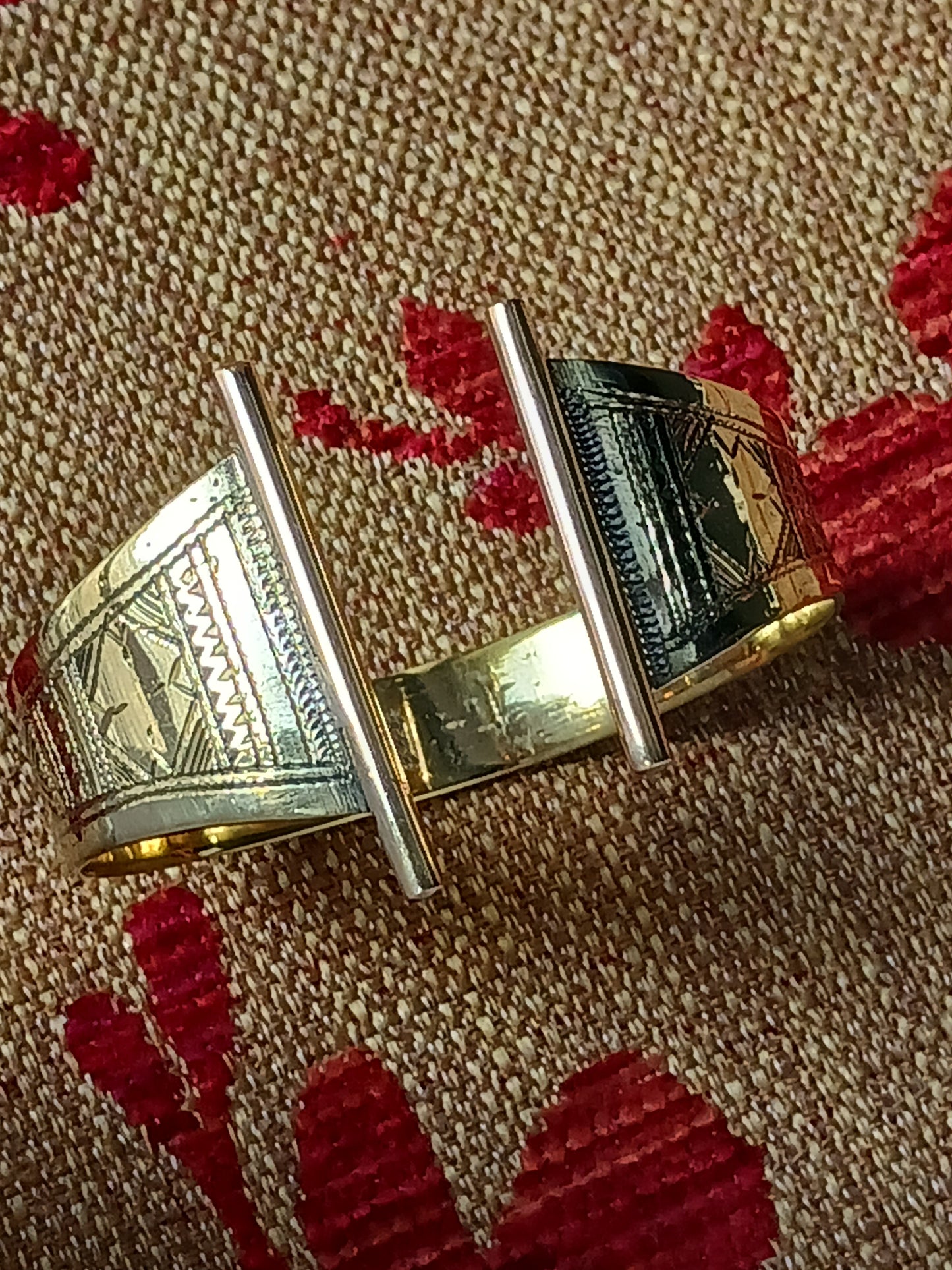 Bracelet touareg en bronze