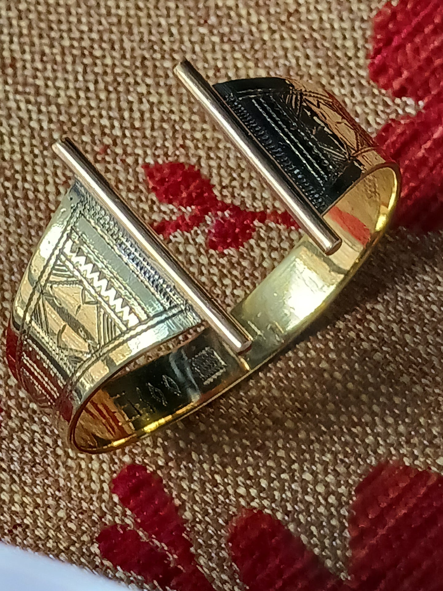 Bracelet touareg en bronze