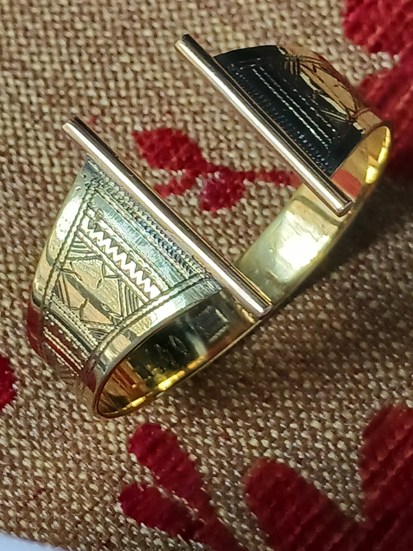Bracelet touareg en bronze