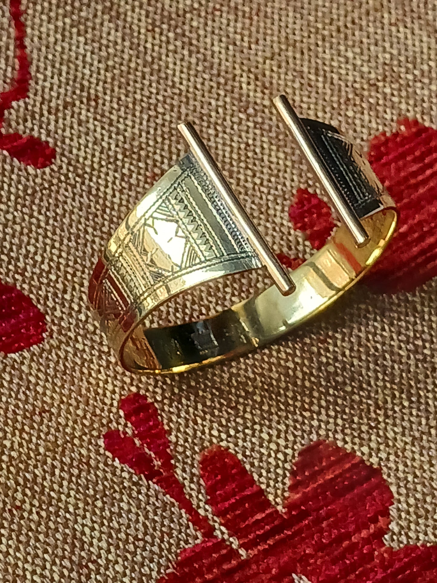 Bracelet touareg en bronze
