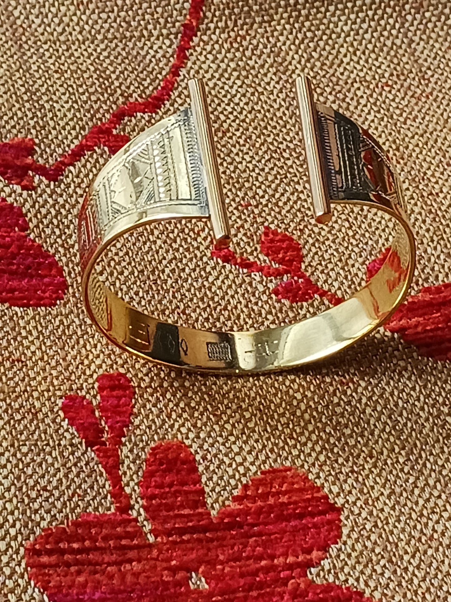 Bracelet touareg en bronze