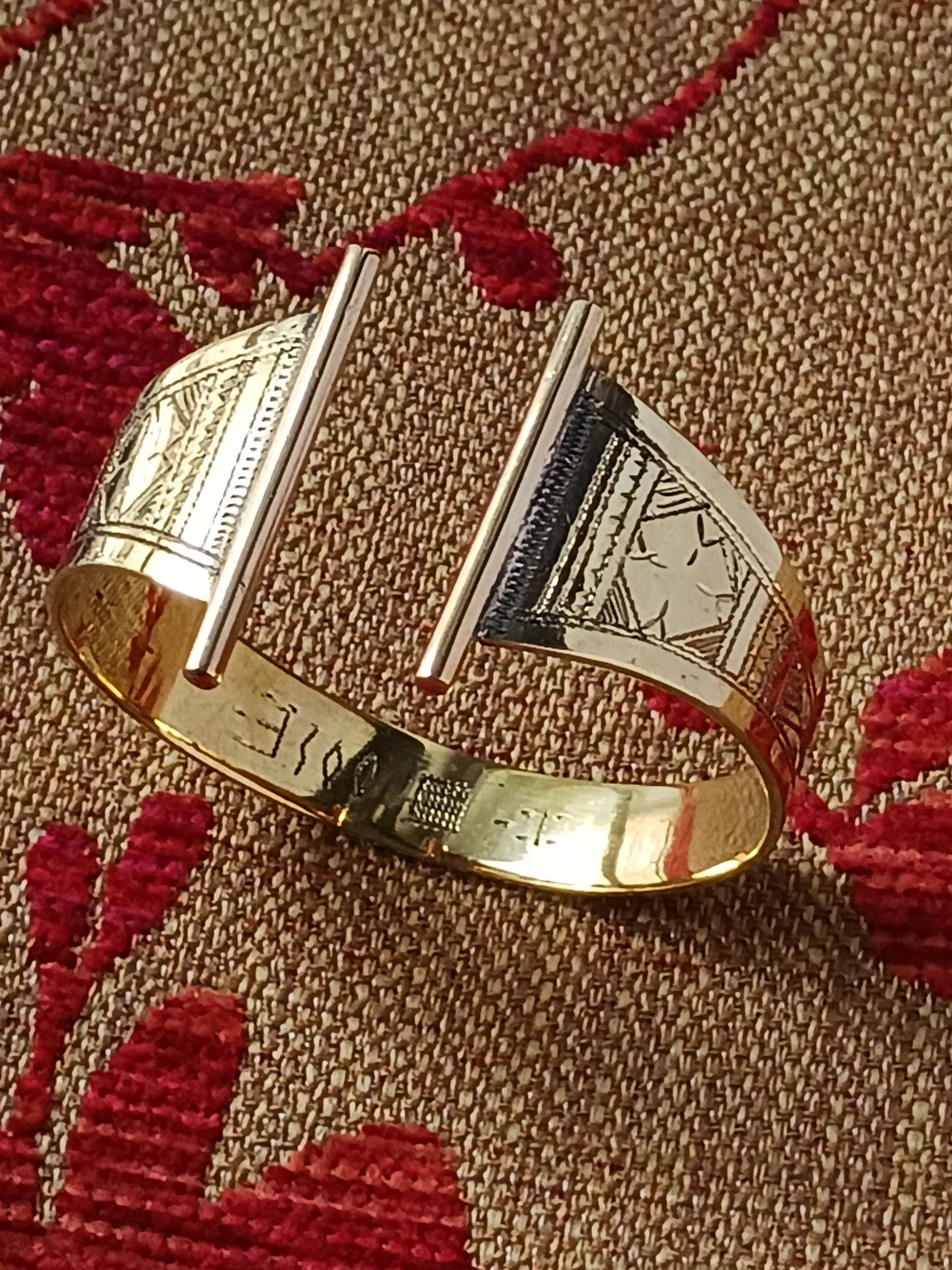 Bracelet touareg en bronze