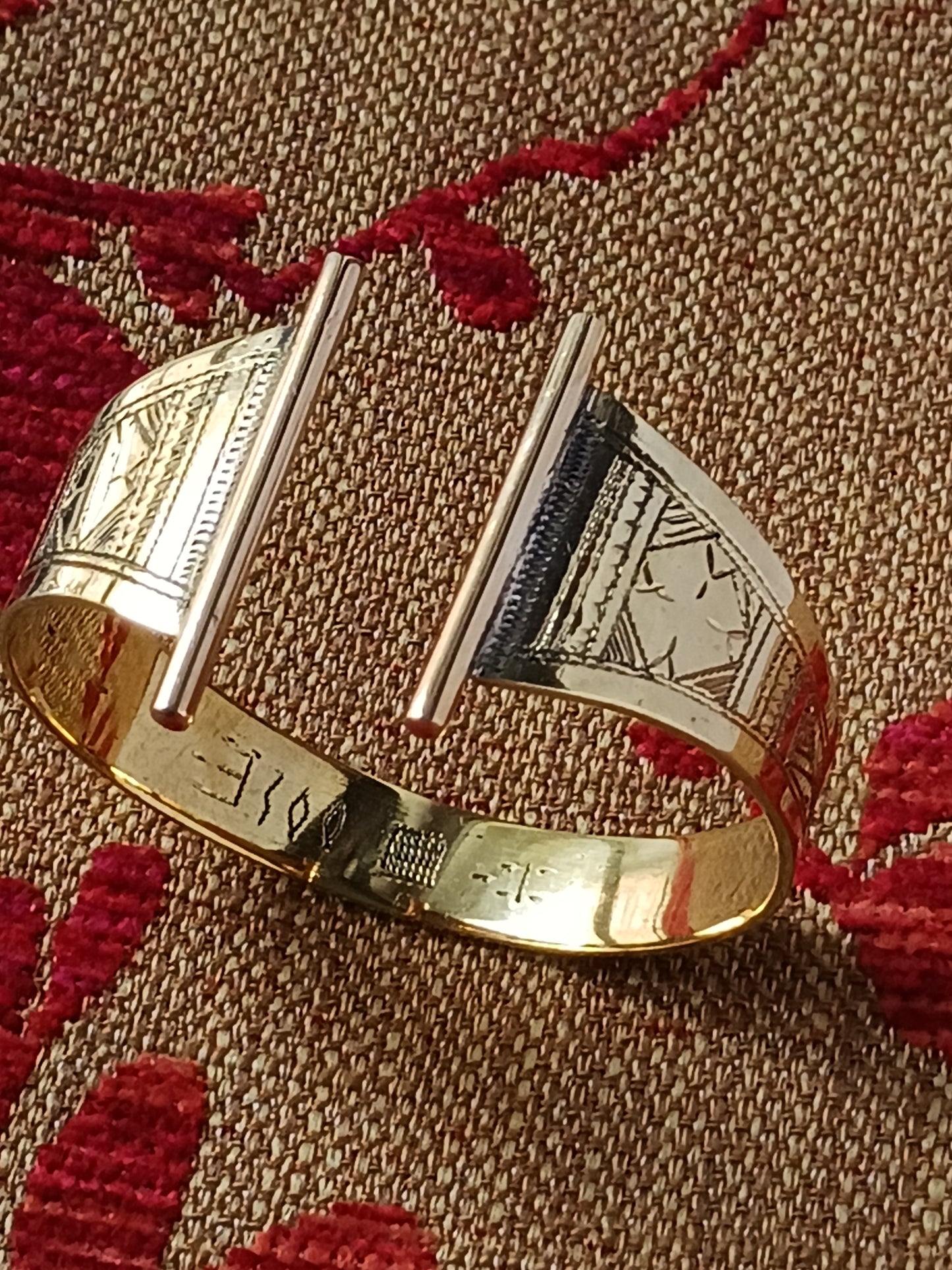 Bracelet touareg en bronze