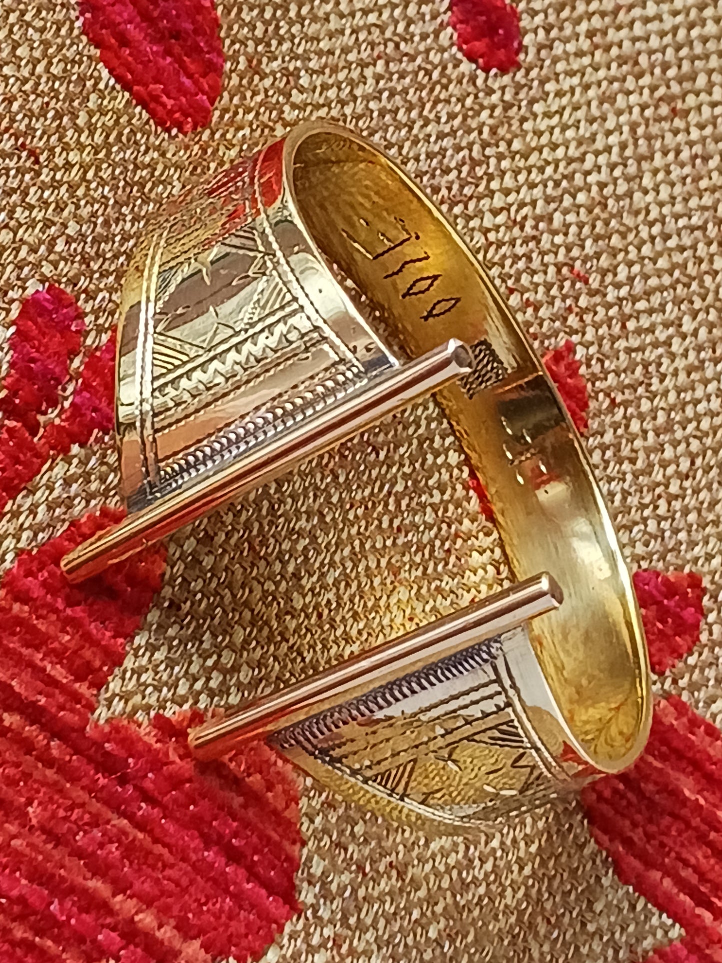 Bracelet touareg en bronze