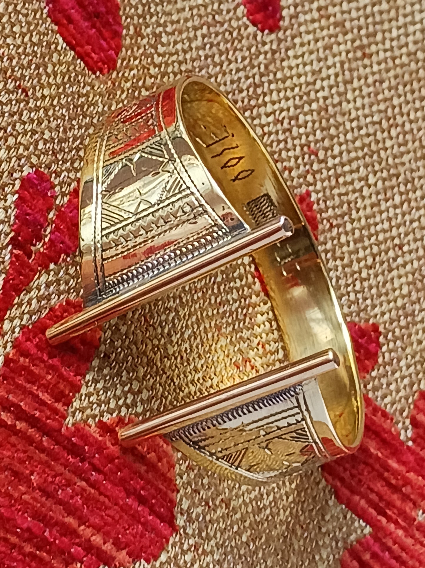 Bracelet touareg en bronze