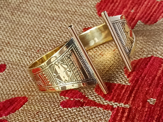 Bracelet touareg en bronze