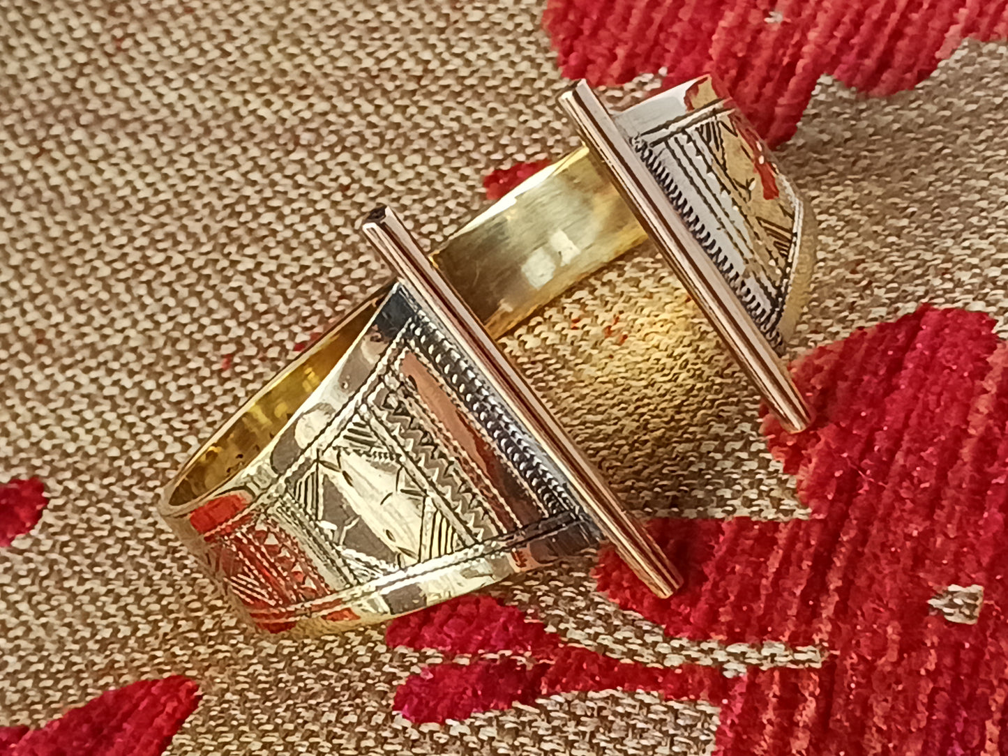 Bracelet touareg en bronze