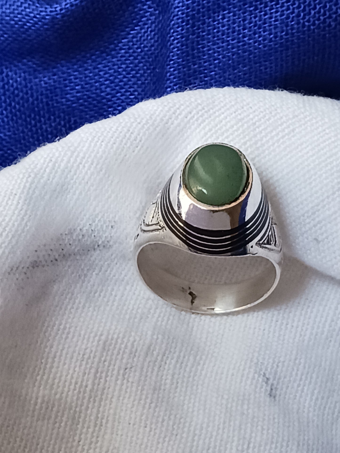 Bague touareg en argent massif