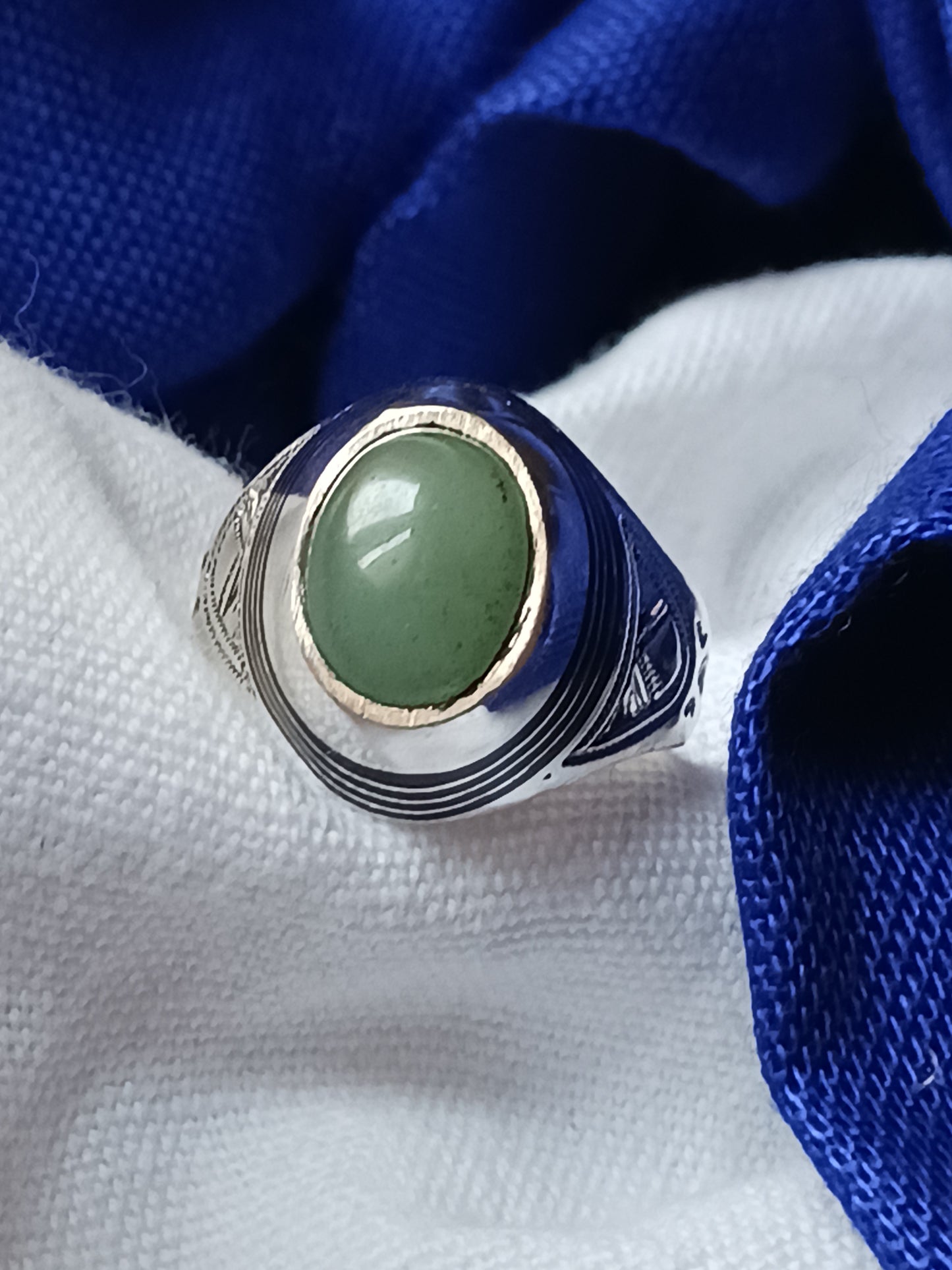 Bague touareg en argent massif