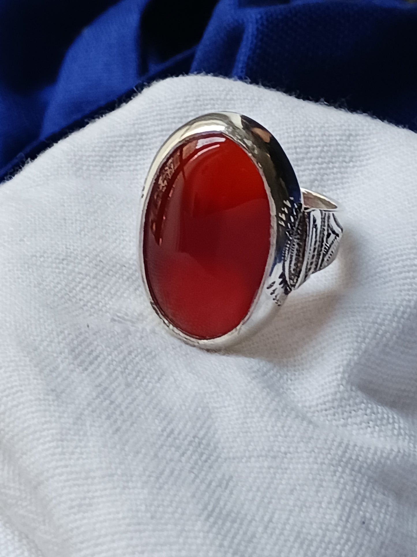 Bague touareg en argent massif