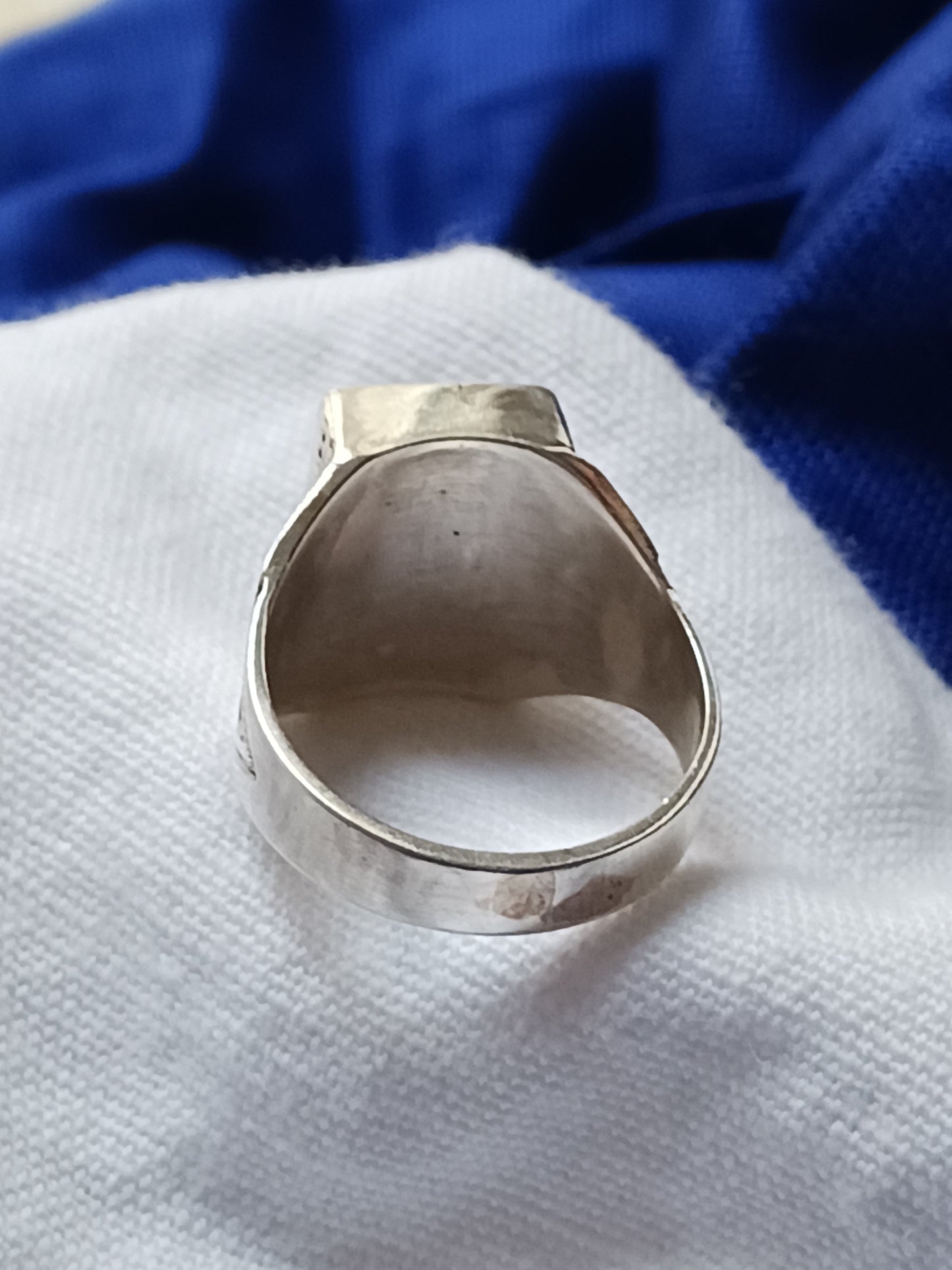 Bague touareg en argent massif