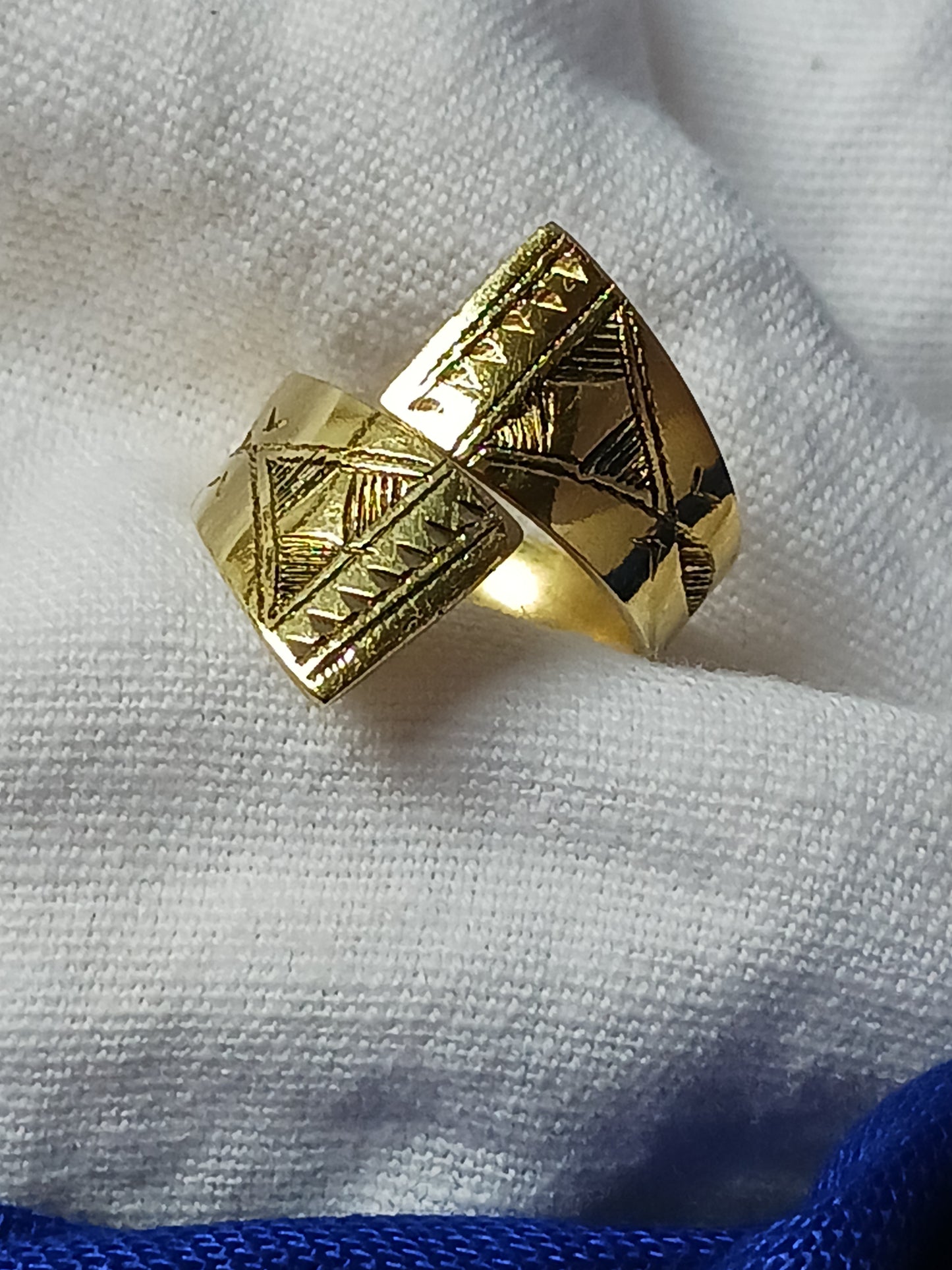 Bague touareg en bronze