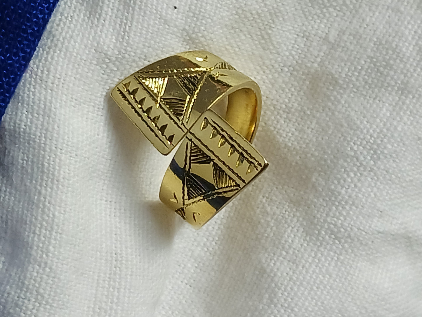 Bague touareg en bronze