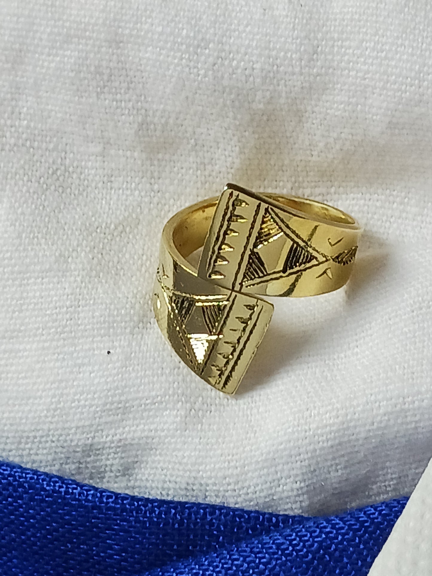 Bague touareg en bronze