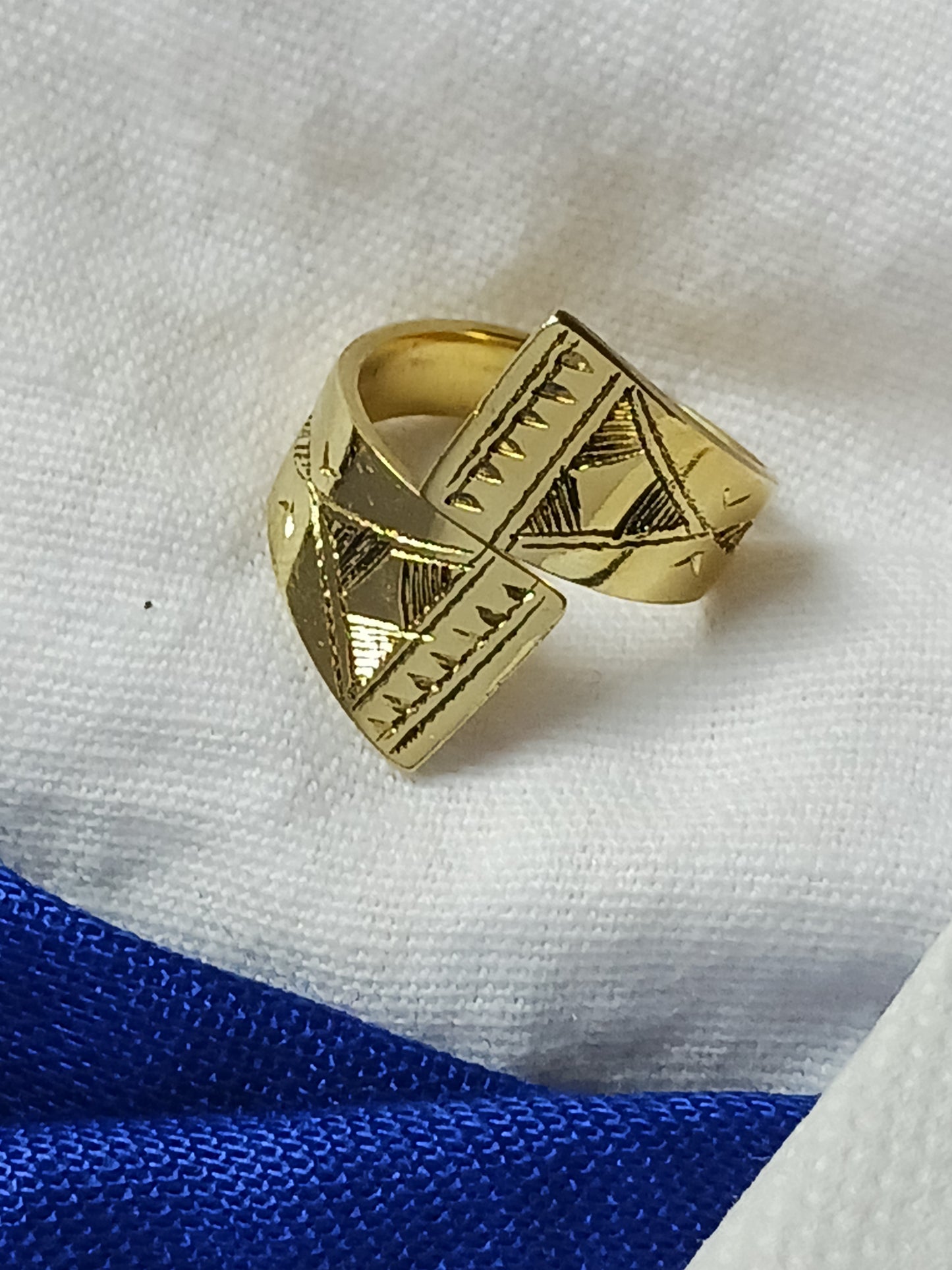 Bague touareg en bronze