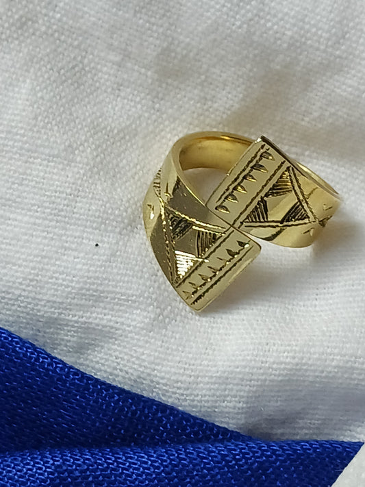 Bague touareg en bronze