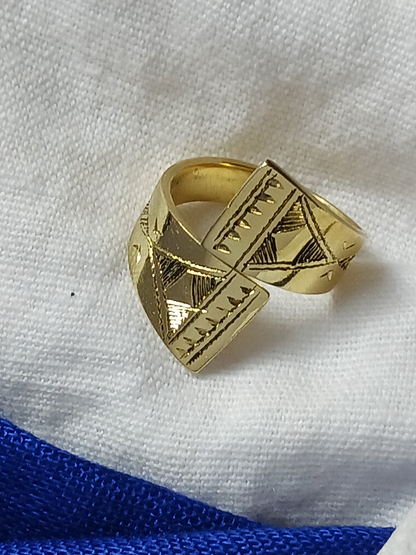 Bague touareg en bronze