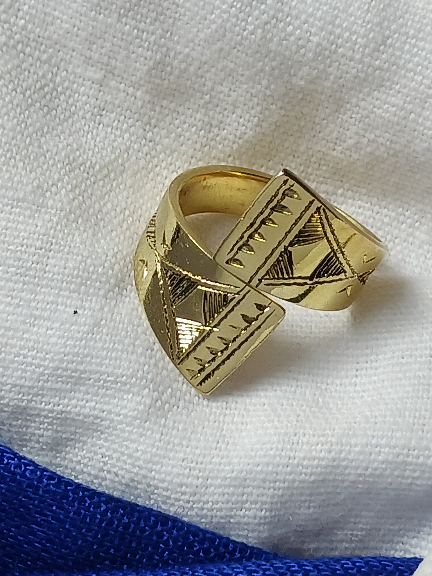 Bague touareg en bronze