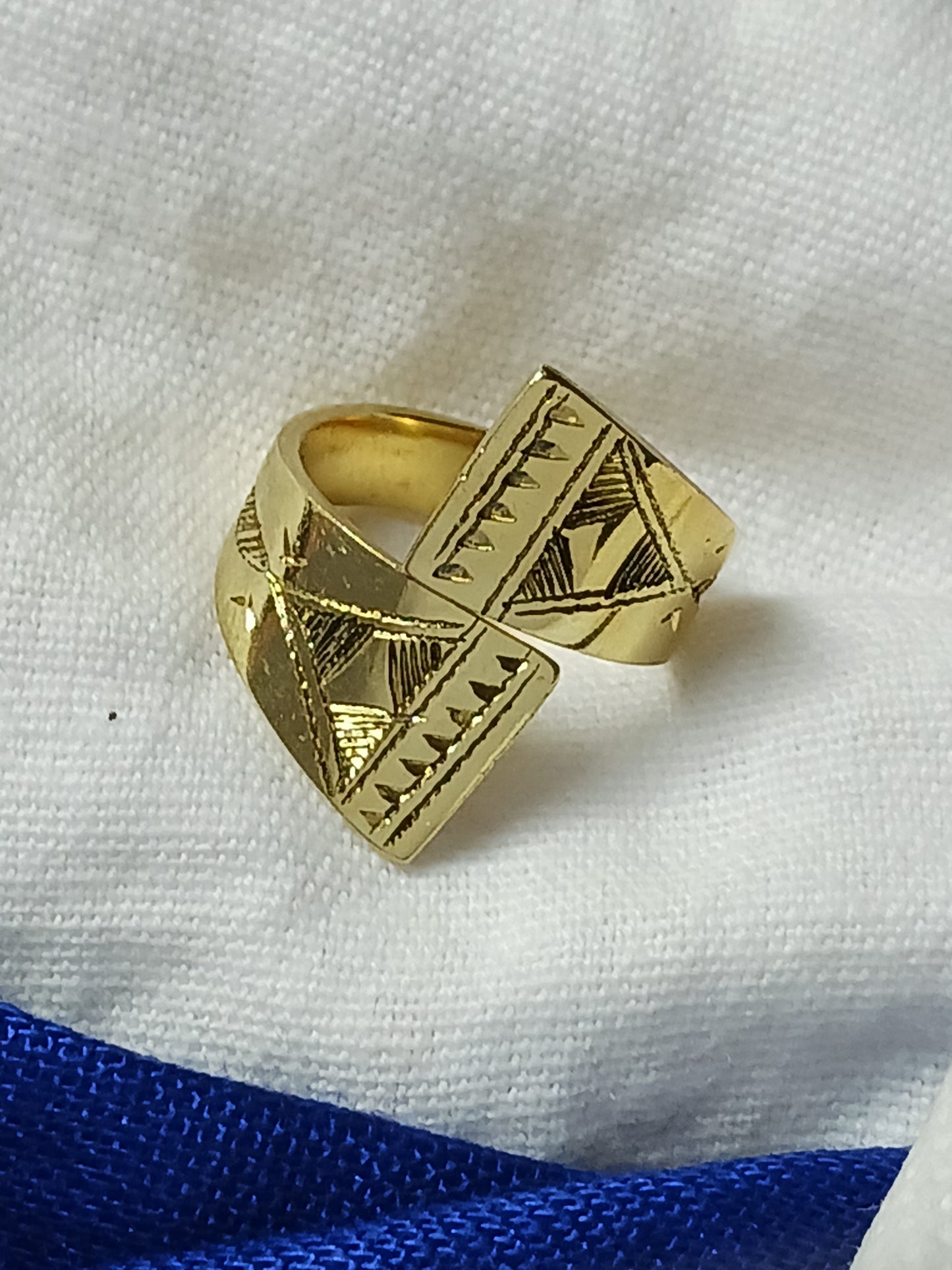 Bague touareg en bronze
