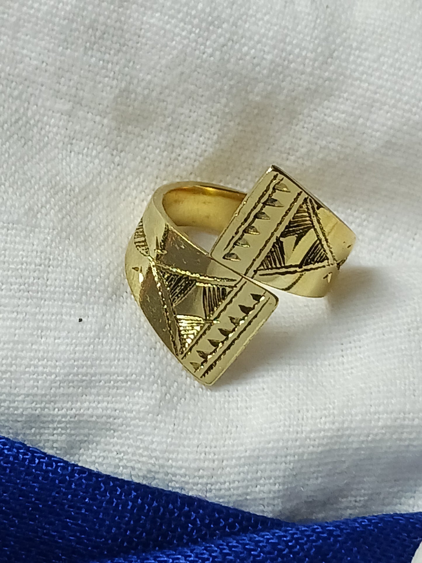 Bague touareg en bronze