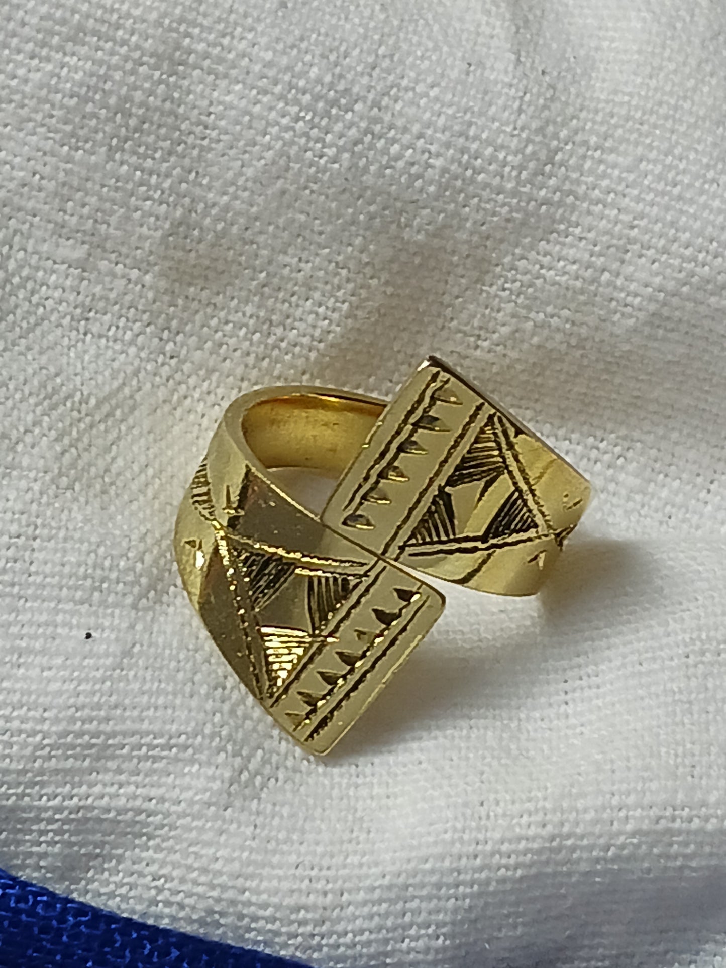 Bague touareg en bronze