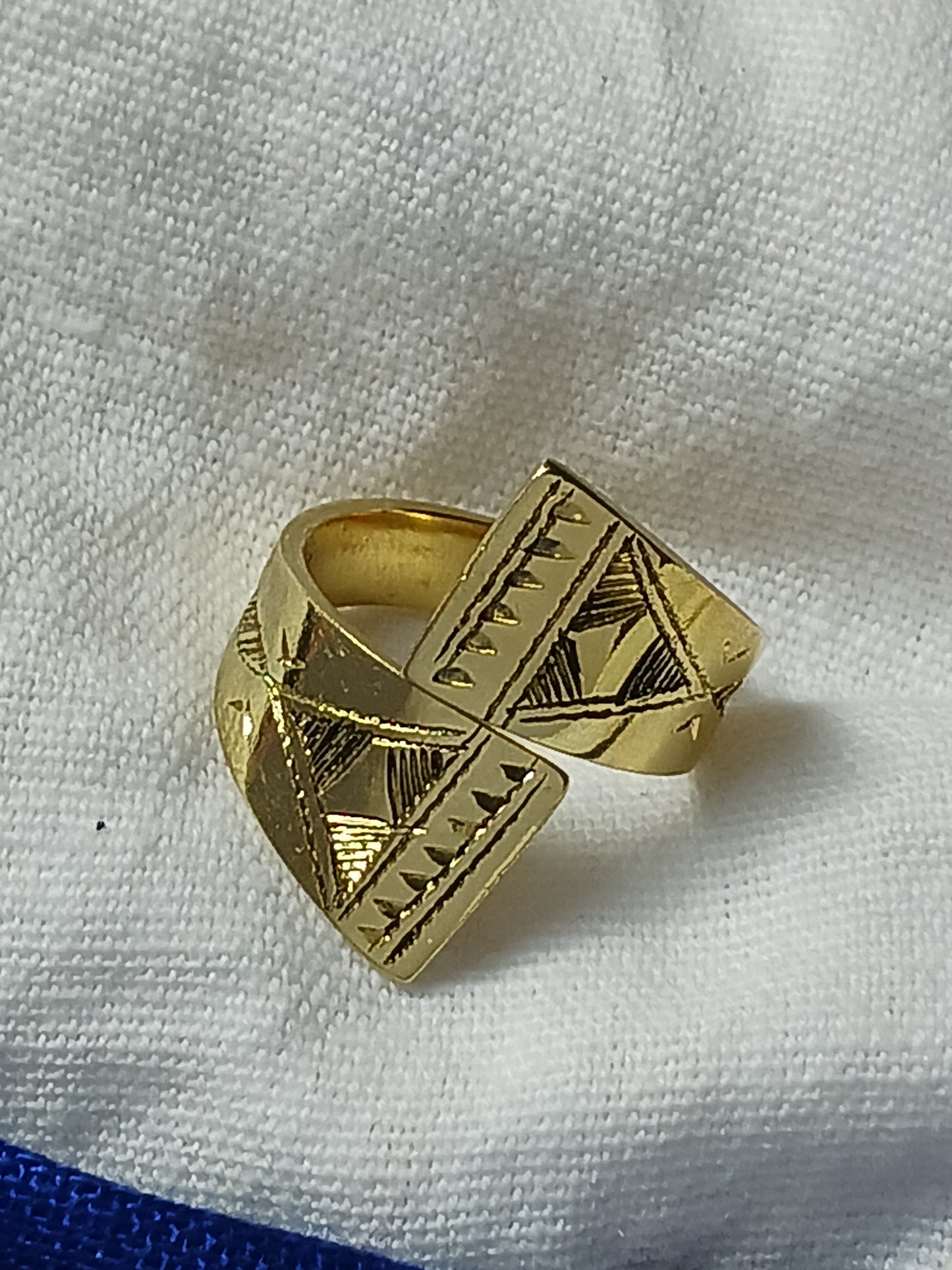 Bague touareg en bronze