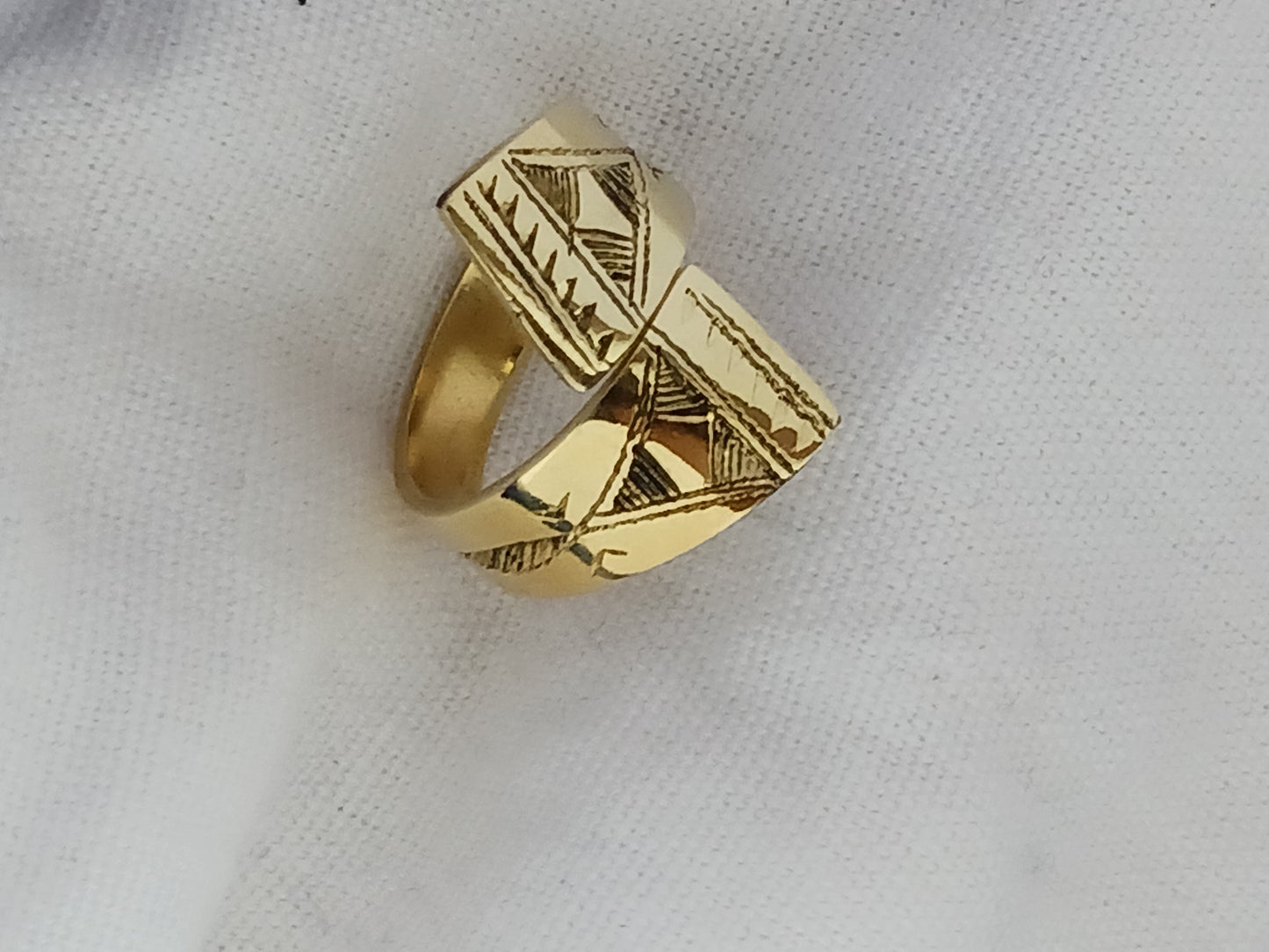 Bague touareg en bronze