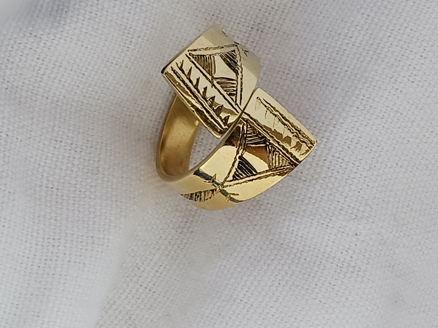 Bague touareg en bronze