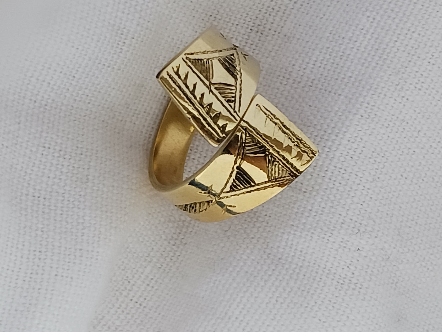 Bague touareg en bronze
