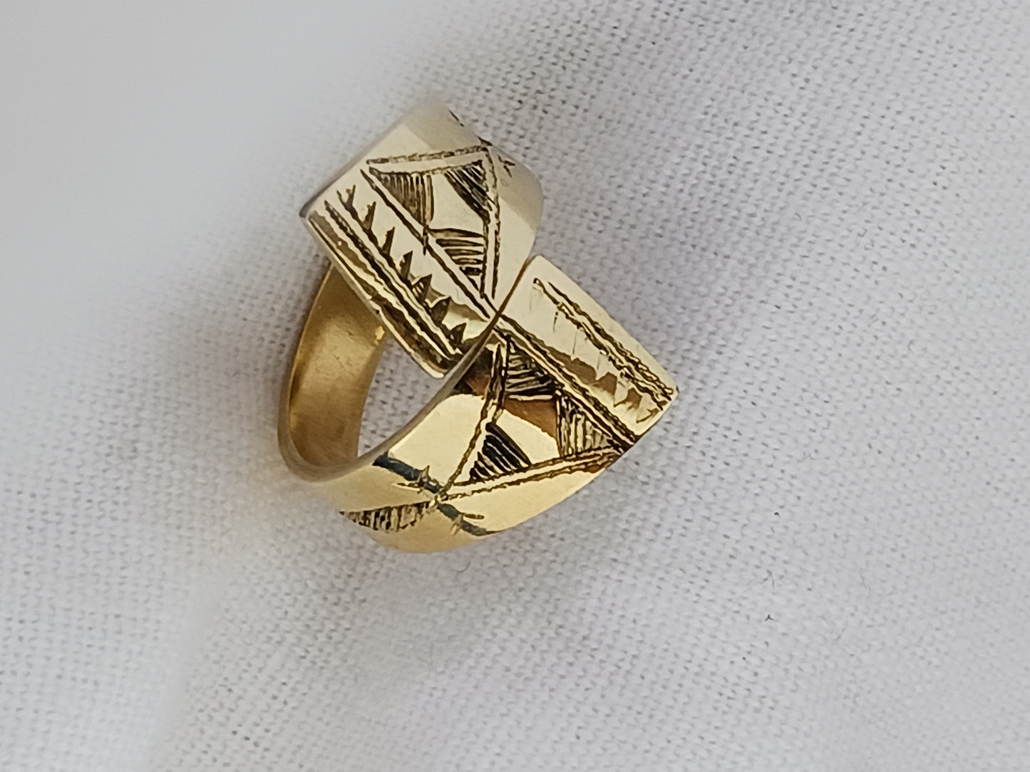 Bague touareg en bronze
