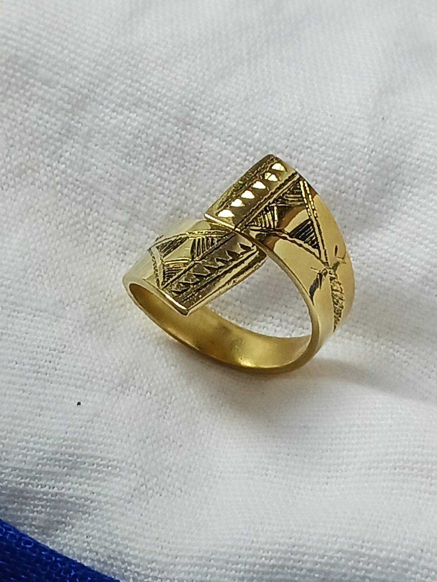 Bague touareg en bronze