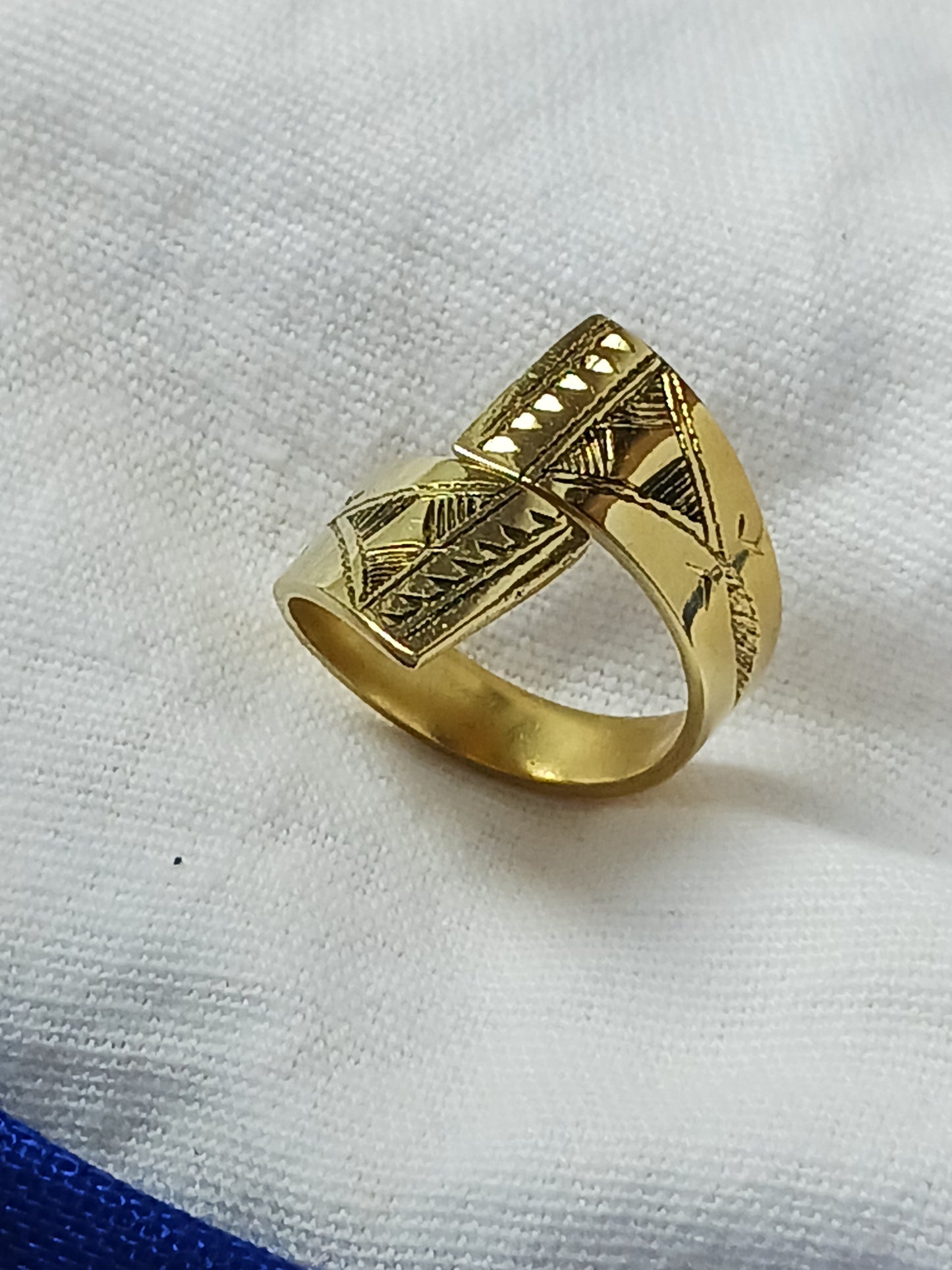 Bague touareg en bronze