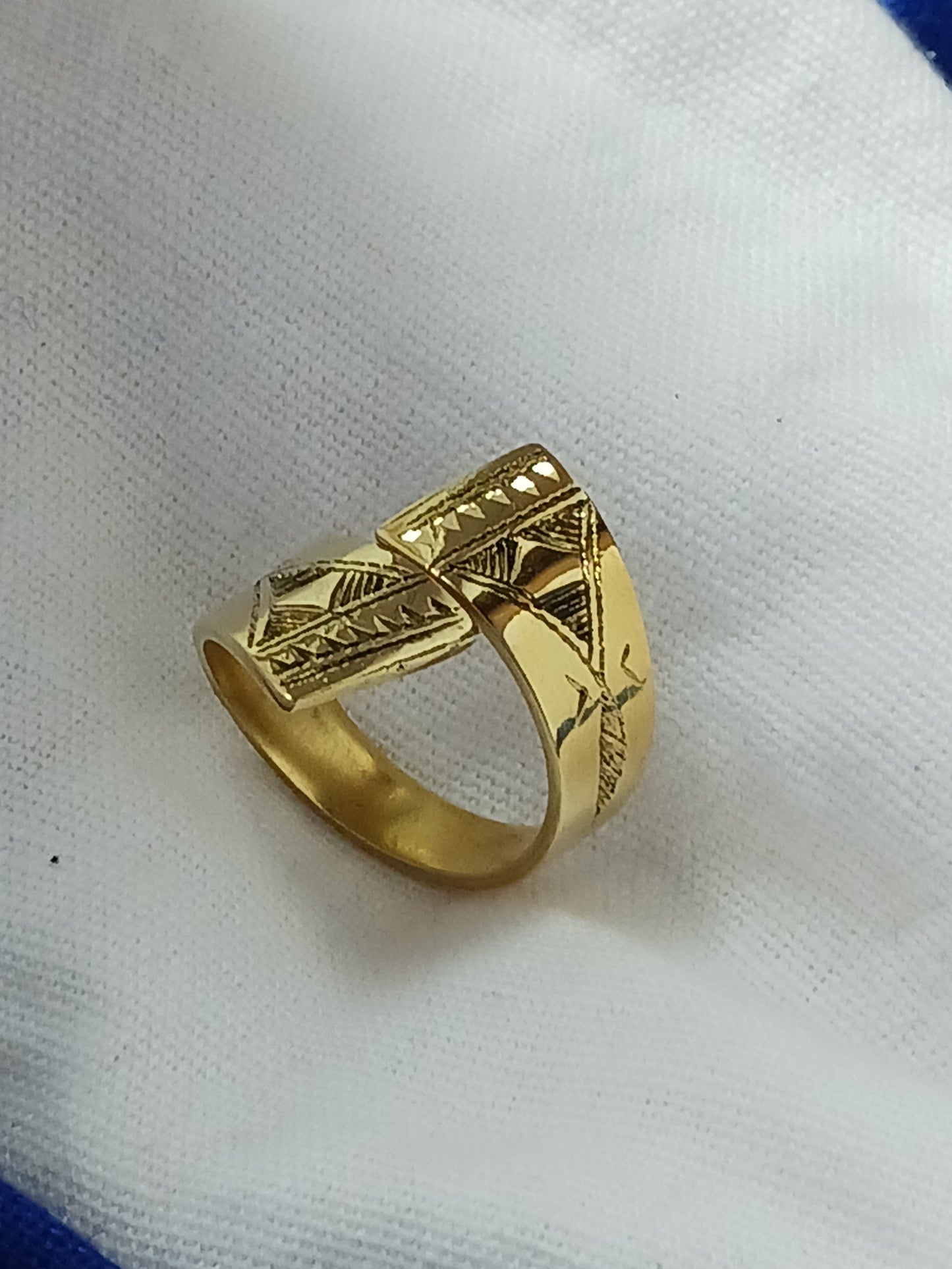 Bague touareg en bronze