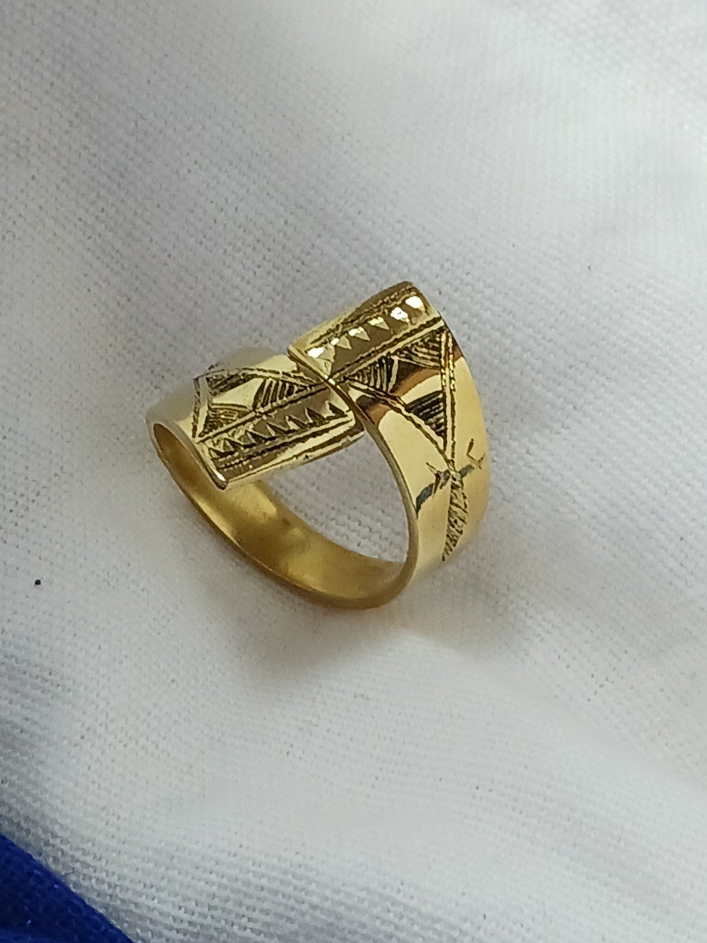 Bague touareg en bronze