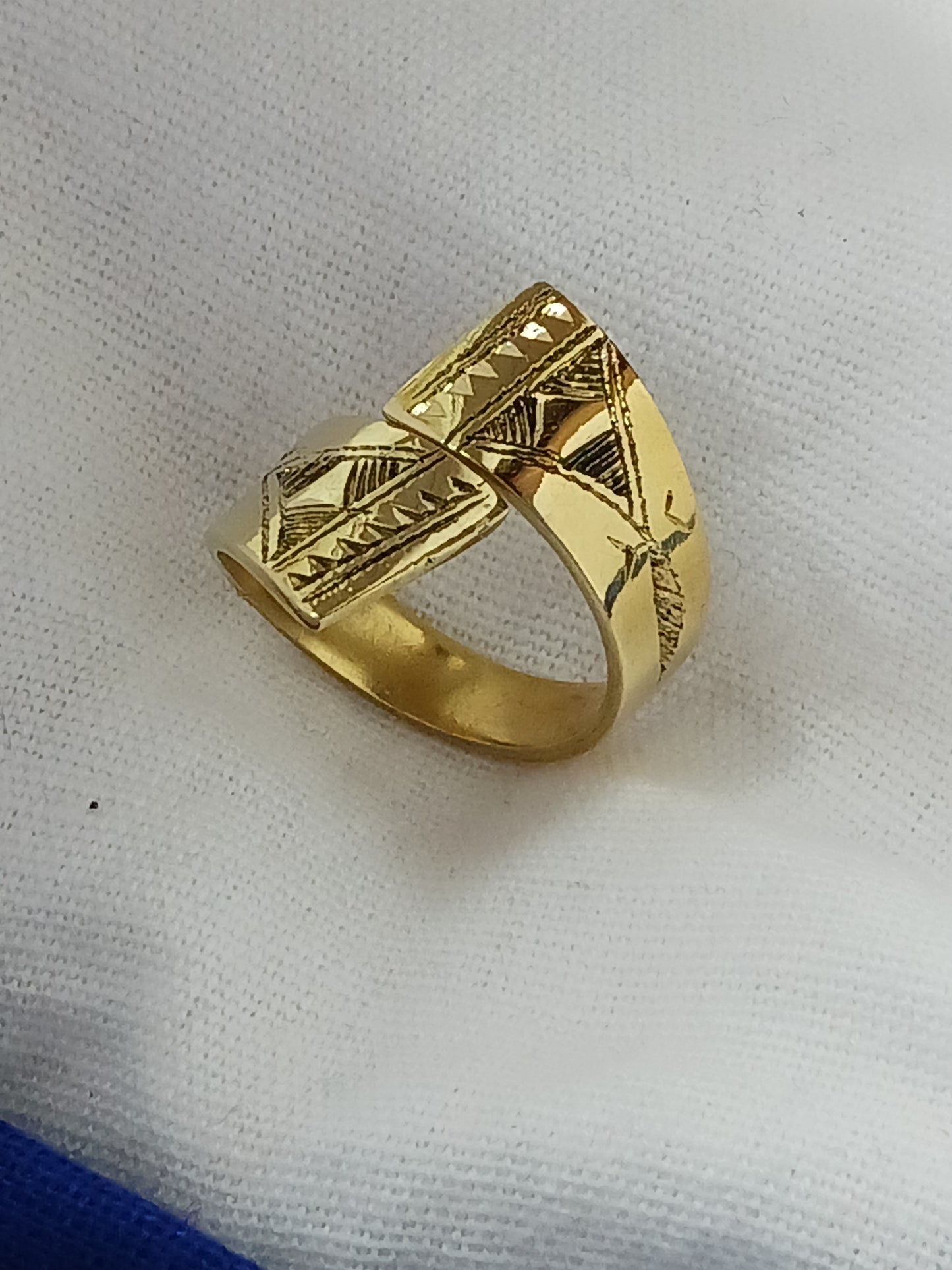 Bague touareg en bronze
