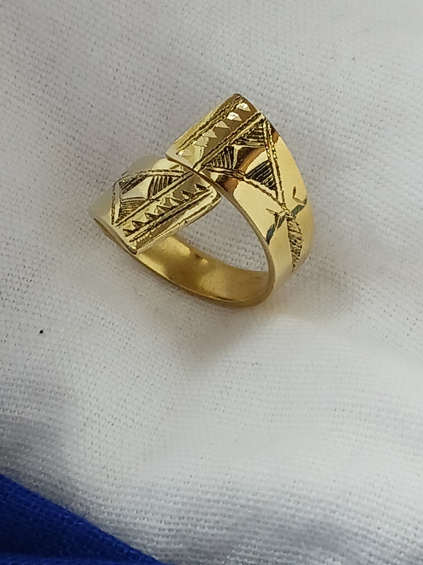 Bague touareg en bronze
