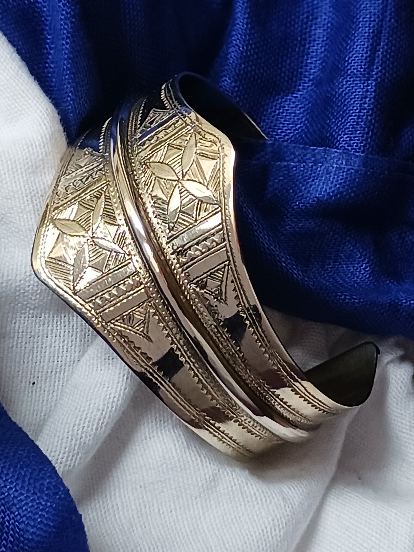 Bracelet touareg en laiton