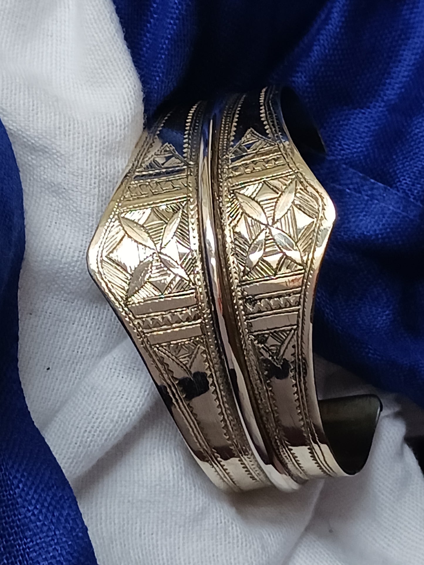 Bracelet touareg en laiton