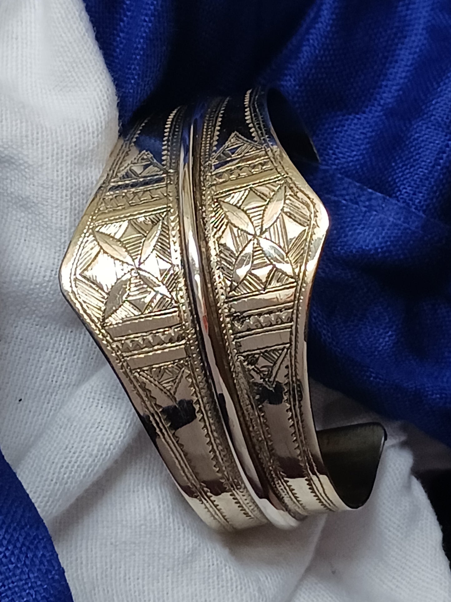 Bracelet touareg en laiton